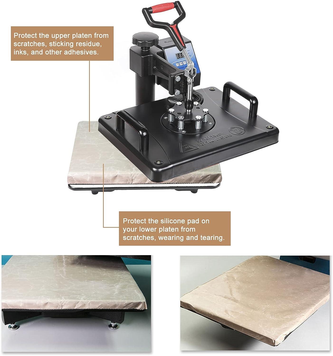 Wrap Cover for Heat Press Platen, Sheets Pad Mat Pillow Protector for  Sublimation Heat Pressing Machine - Microtec Heat Press Factory: Pioneering Heat  Transfer Excellence for 22 Years, from small size heat