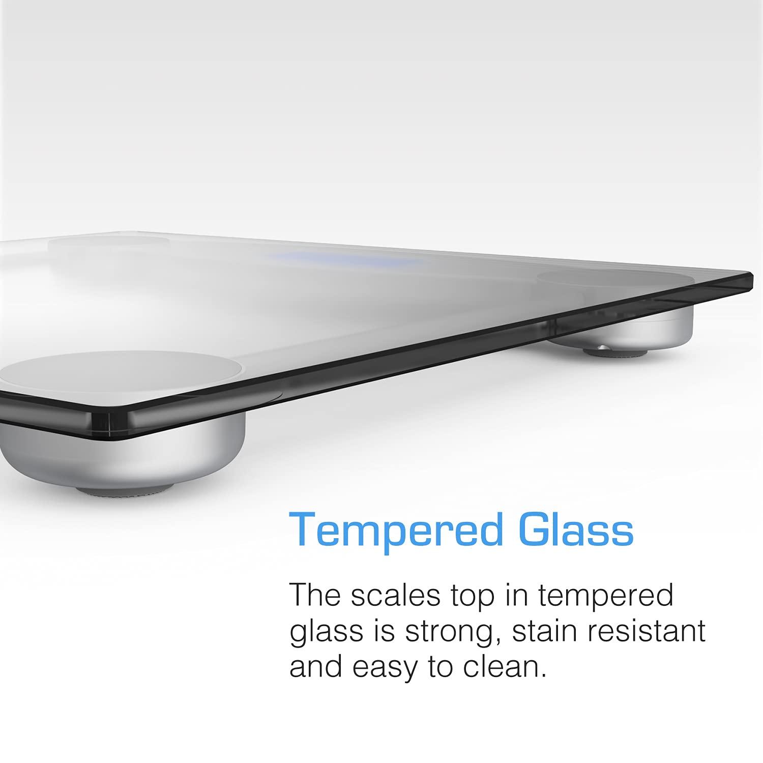 Digital Electronic Glass Bathroom Weight body Scale Scales Backlit 180kg  Gym