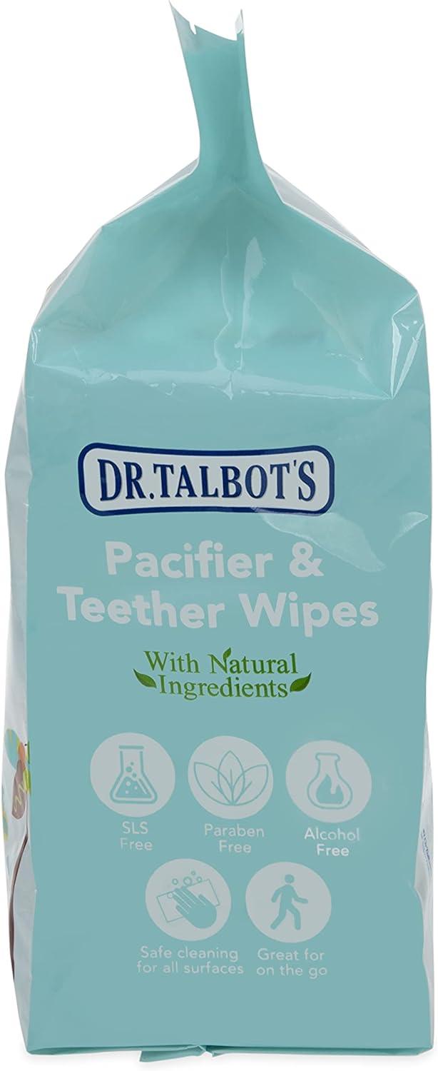 Pacifier & Teether Wipes, 0 m +, Vanilla Milk Flavored, 48 Wipes