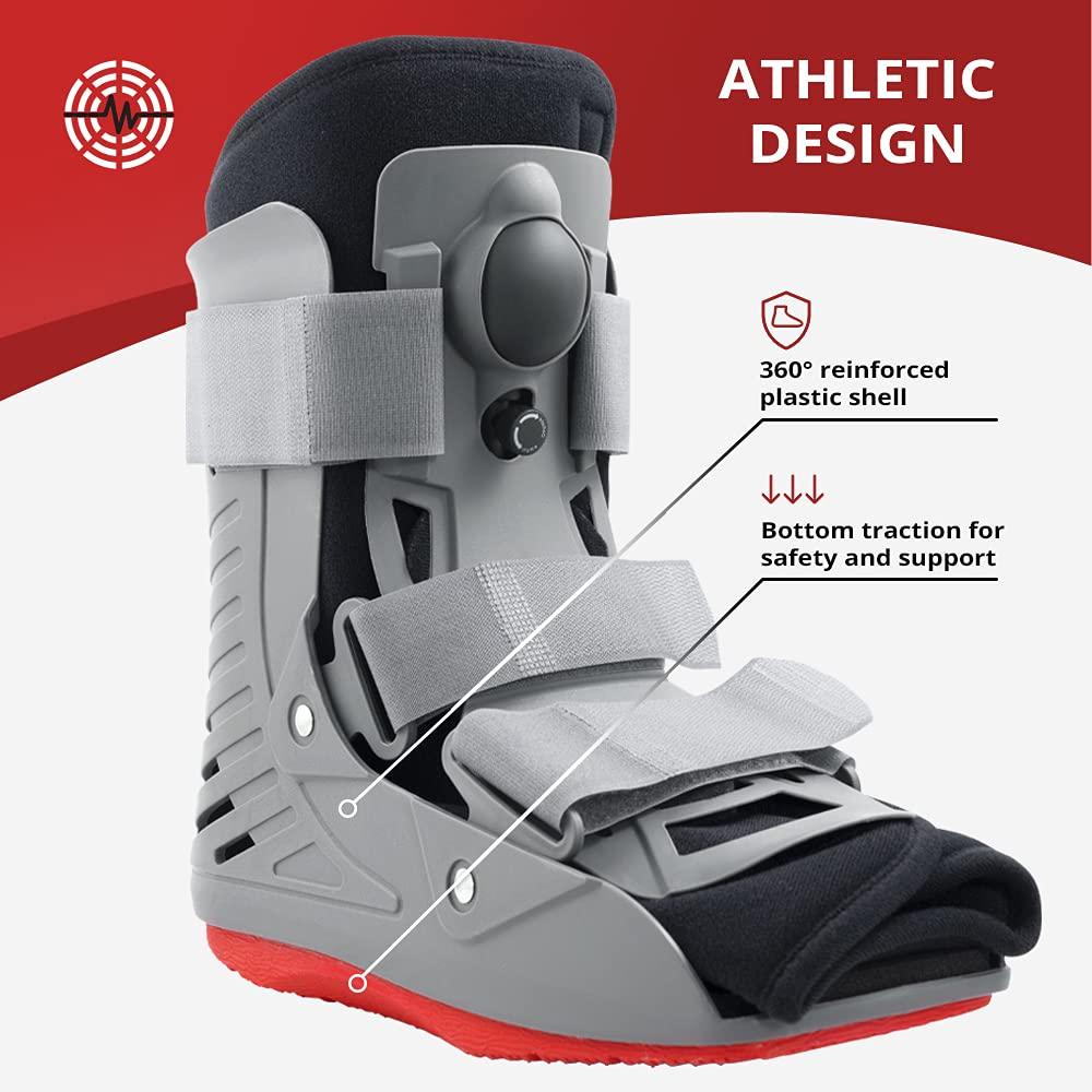 Short Orthopaedic Medical Walking Boots for Foot, Toe and Ankle