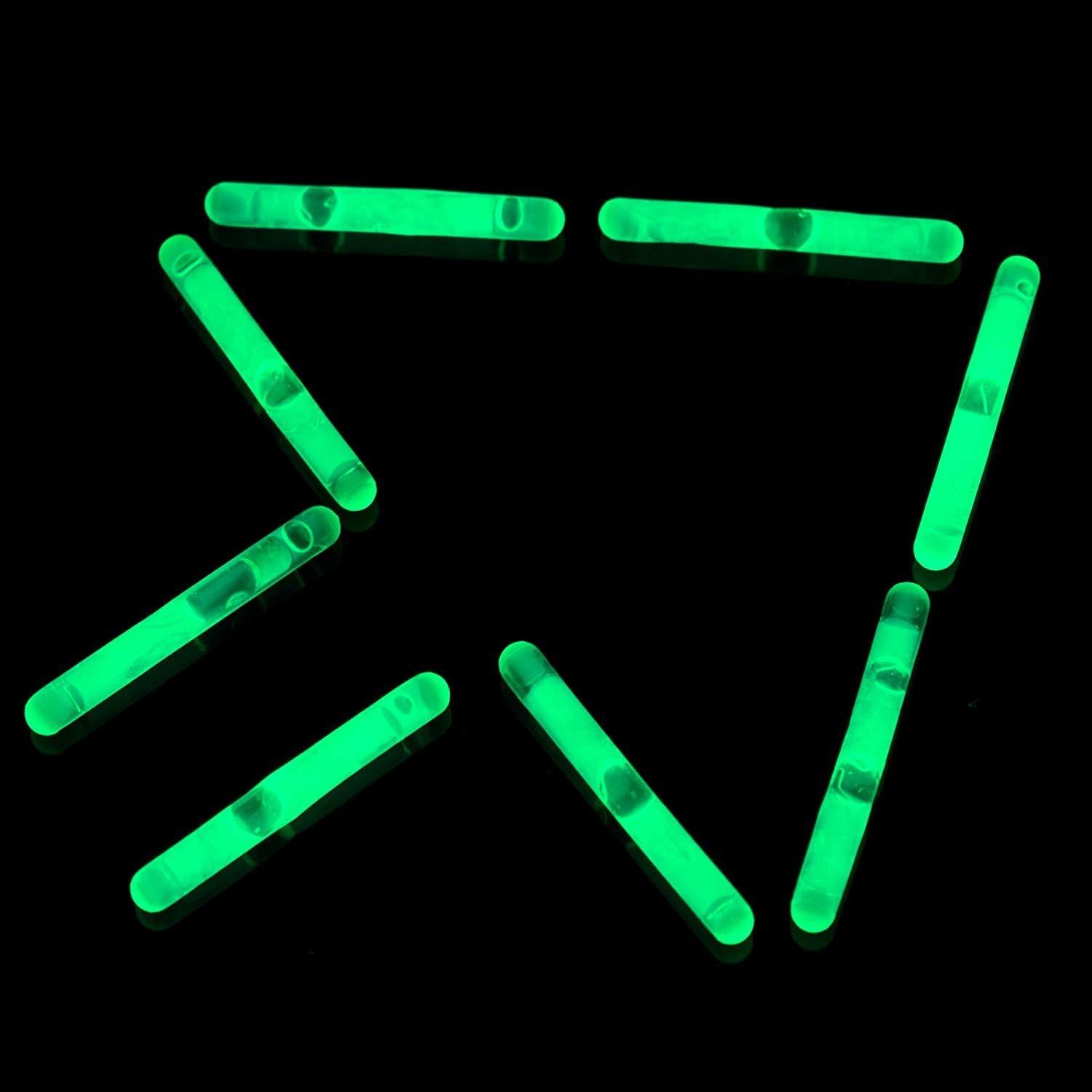 KENGEL 50pcs Diameter 4.5mm Float Glow Stick Night Fishing Green  Fluorescent Light