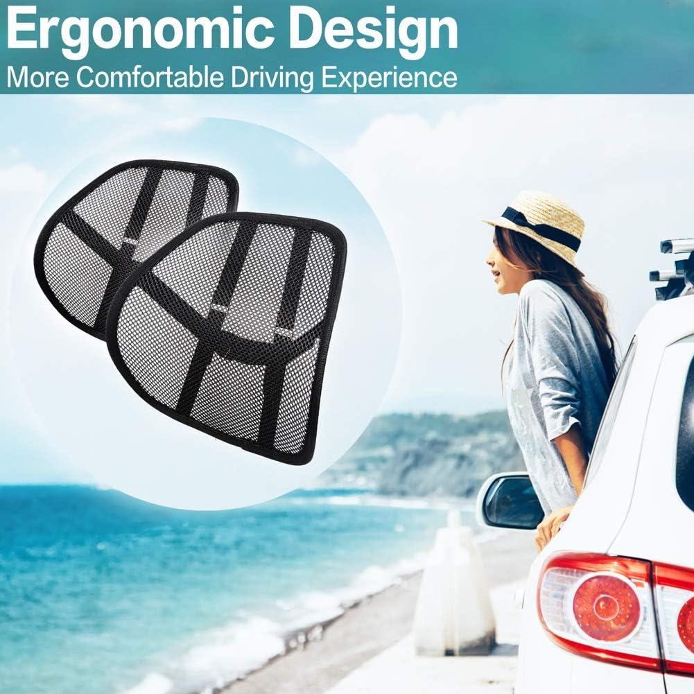 Bangled Car Seat Cushion, Memory Foam Driver Seat Cushion for Sciatica &  Lower B