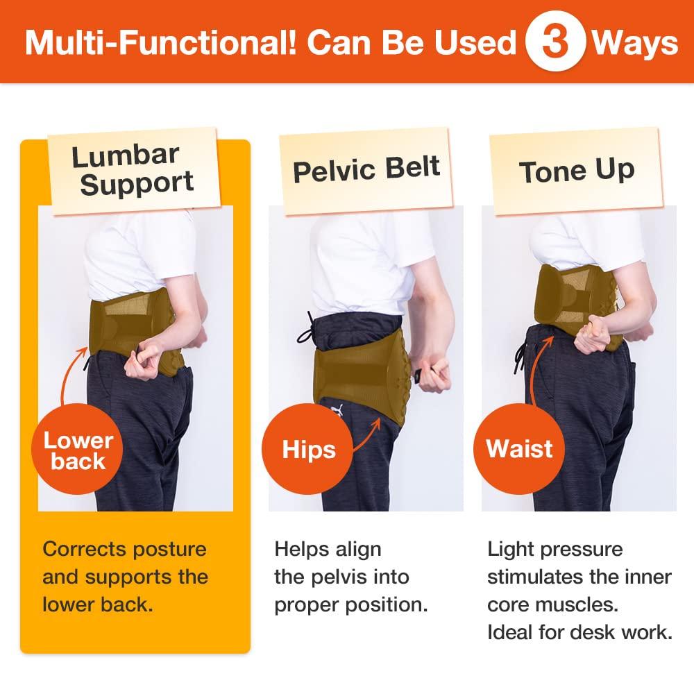 Pelvic Support Belt Lower Back Hip Lumbar Brace Postpartum Posture