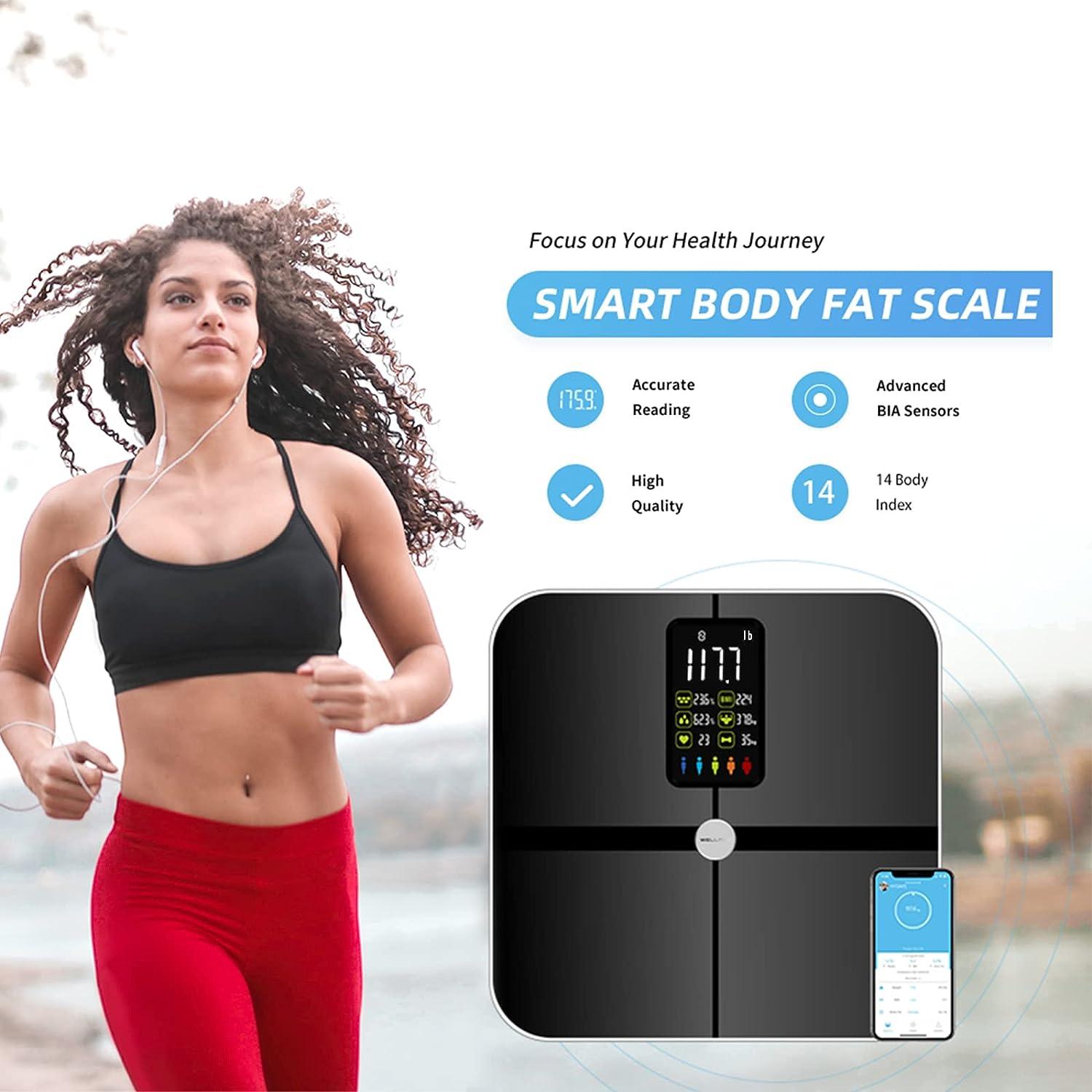 Comfier Smart Body Fat Scale, Accurate Digital Bathroom Scale for Body