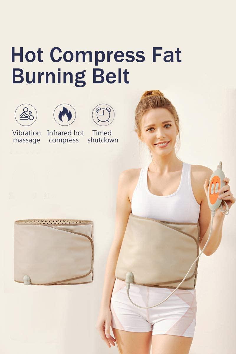 Sauna Belt Body Slimmer Magnetic 3 in 1 Sauna Slimming Belt with Heating,  Massaging and Vibrations