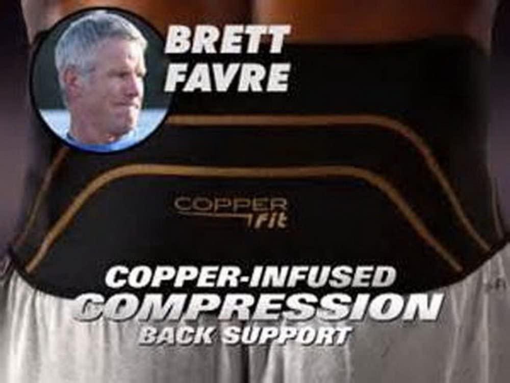 Copper Fit Back Pro As Seen On TV Compression Lower Back Support