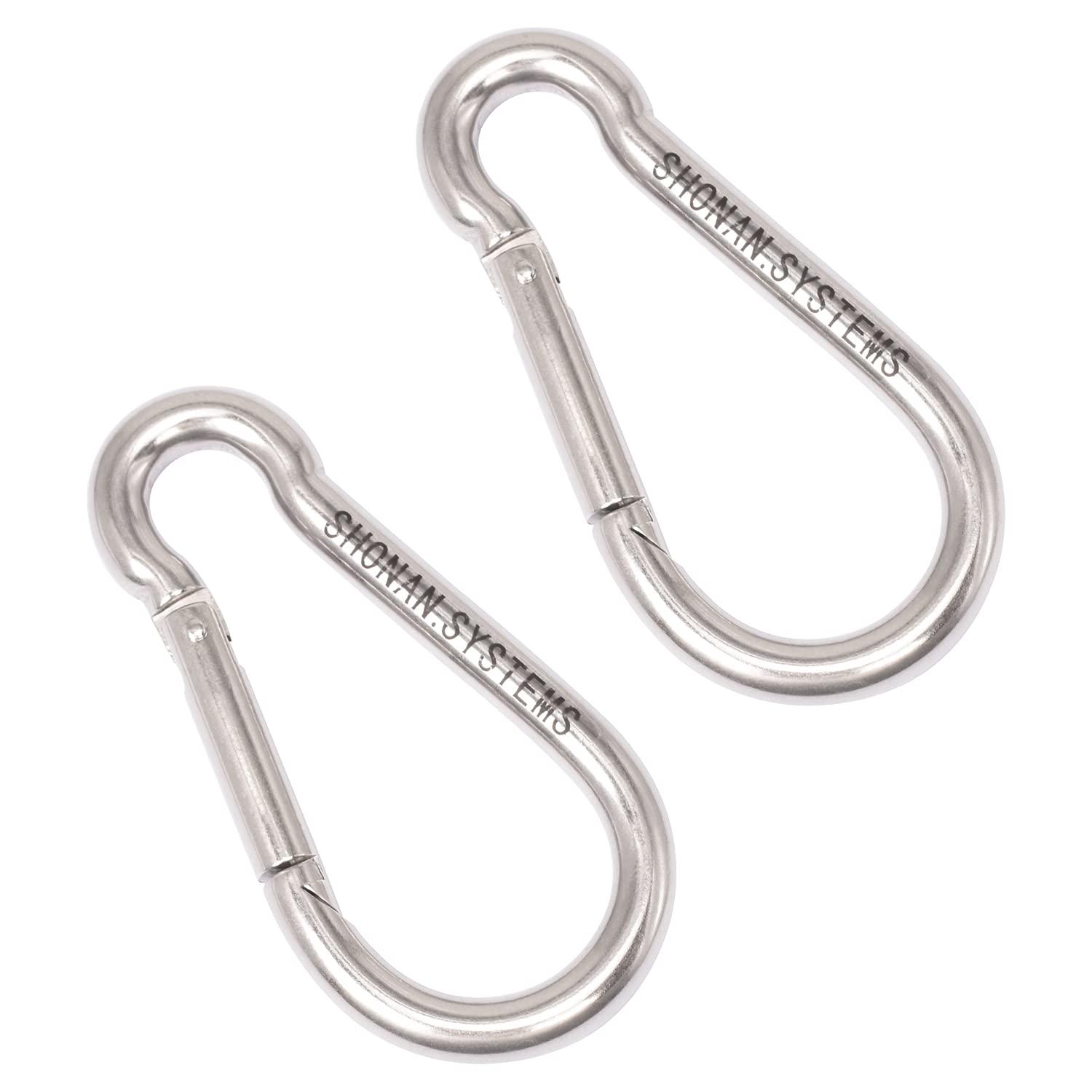 250 Pieces 6 Size 304 Stainless Steel Spring Hooks, Turkey