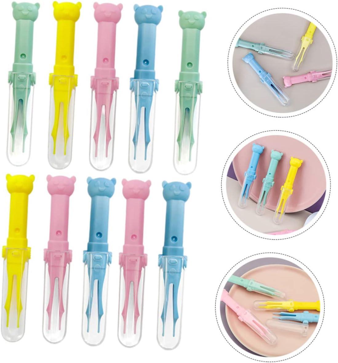 Plastic Tweezer Baby Nose, Baby Safe Cleaning Tweezers