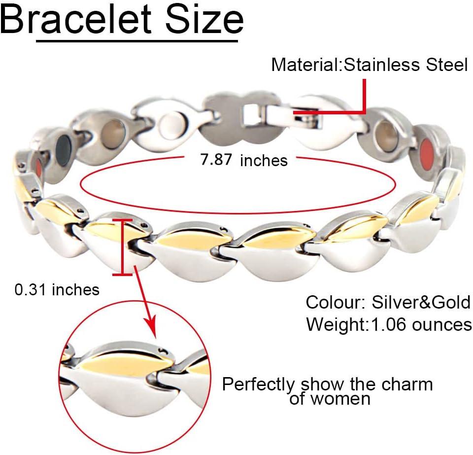 Therapeutic Energy Healing Magnetic Bracelet Therapy Arthritis for Men&  Women | eBay