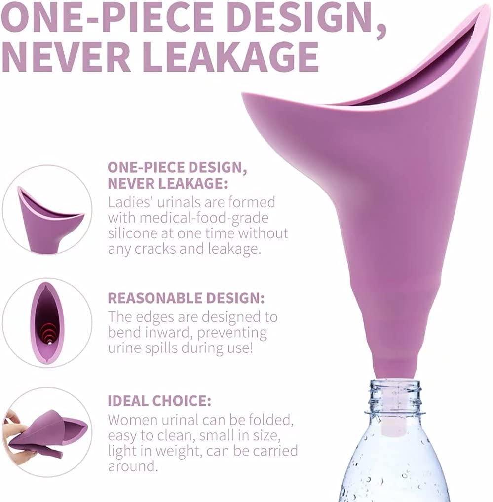 Portable Female Urination Device for Women: Easy@Home Silicone Female
