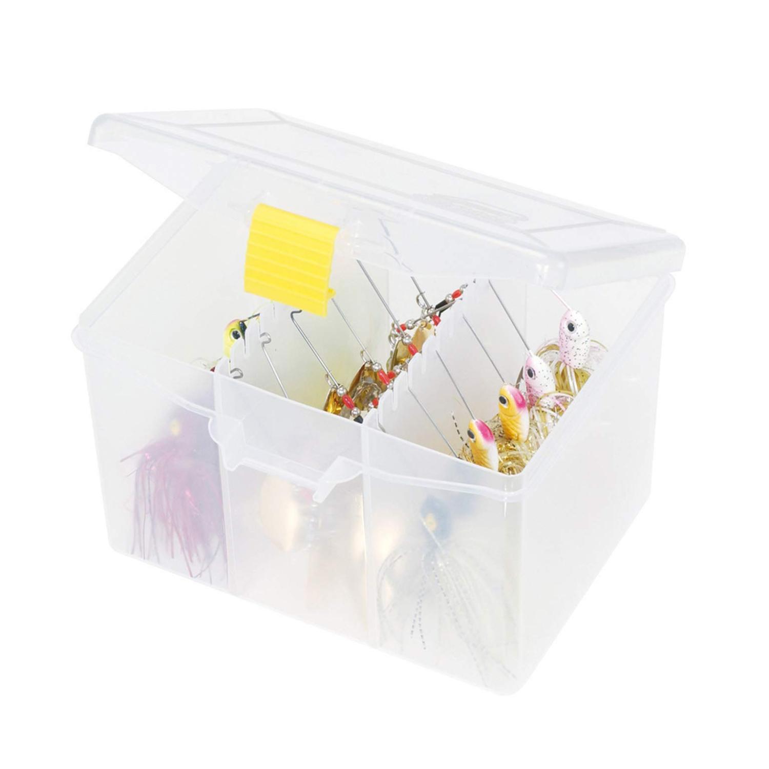 Plano Spinner Bait StowAway Multi-compartment Box Premium Tackle Storage  for Fishing 3 Compartments