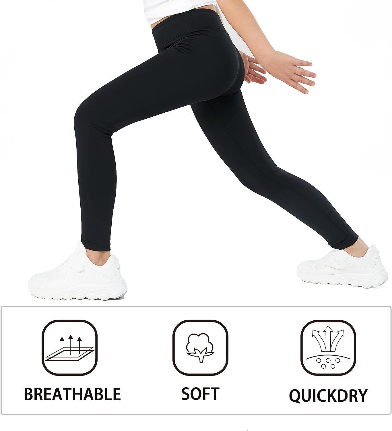 Womens Mid Waist Yoga Leggings Workout Running Tights Pants Yoga Pants :  : Clothing, Shoes & Accessories