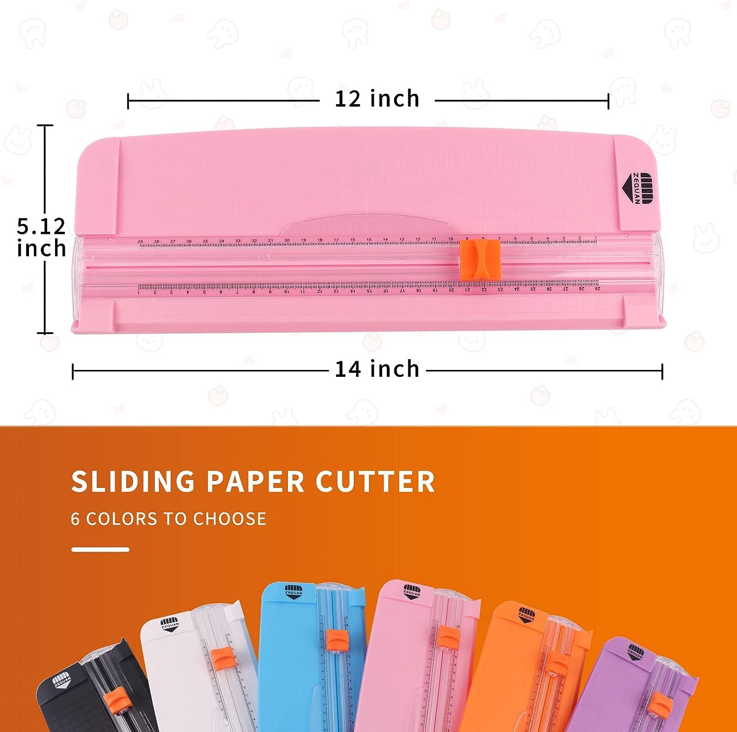 Paper Trimmer - Craft Paper Cutter Scrapbooking Tool Mini Photo Cutter for  Cutting Photos A4 Paper,Coupons,Postcards,Scrapbook,Card