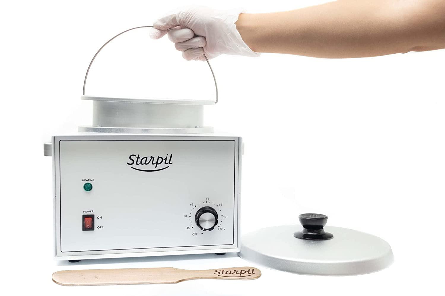 Starpil Wax Pot Warmer Professional for Hair Removal - Electric Hard Wax  Beads Heater 5lb Capacity - Large Single Wax Warmer - Esthetician Supplies  for Waxing Salon.