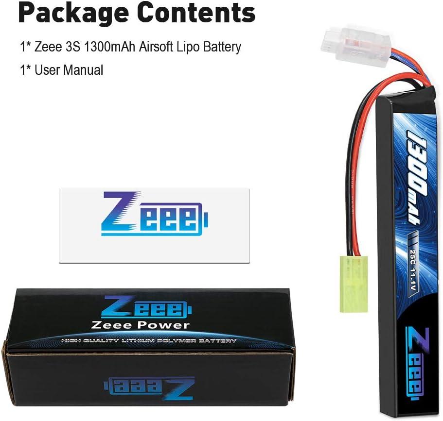 Zeee 3S Lipo batteri 8000mAh 11,1V 100C 3S hårt batteri fodral med