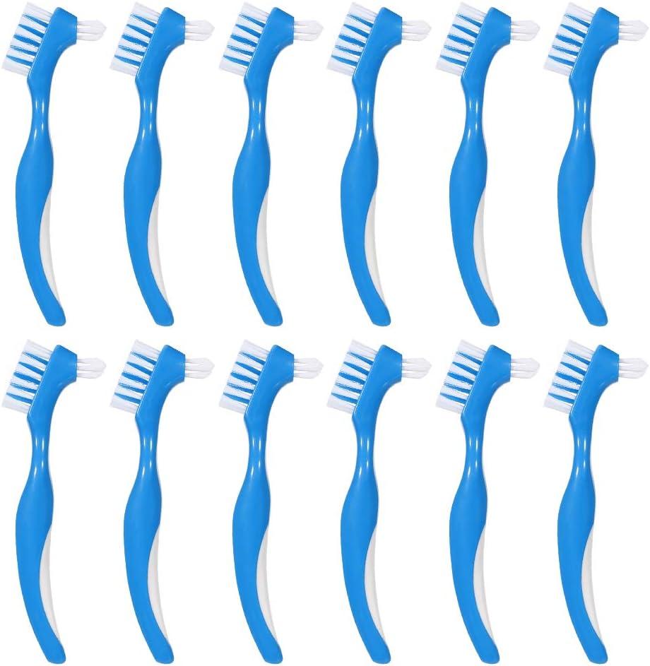 1Pack Denture Cleaning Brush Multi-Layered Bristles False Teeth