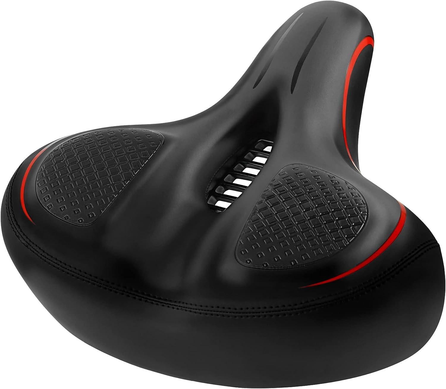 Bike Seat, HaureiGi Bicycle Seat for Men Women,Compatible with Peloton, Spin  Bike, Road or Exercise Bikes,Comfort Seat Cushion Mountain Bike Accessories  Old Bike Saddle Replacement - Yahoo Shopping
