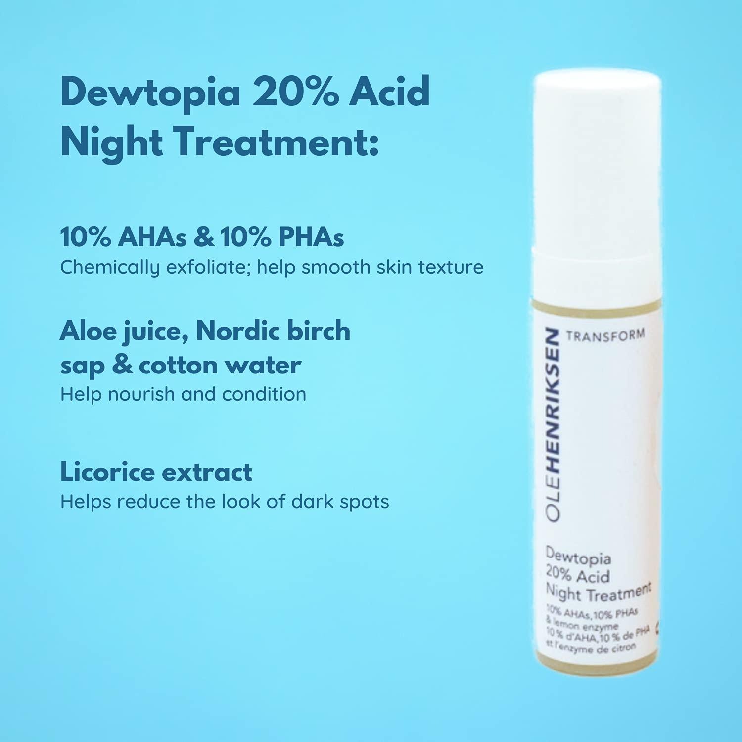 Ole Henriksen Dewtopia 20% Acid Night Treatment Review