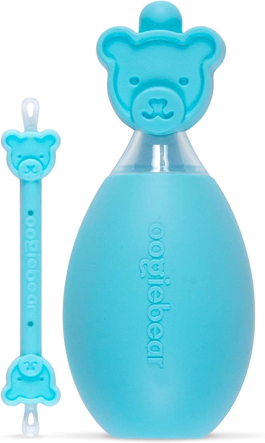 oogiebear Bear Pair — The Safe Baby Booger Cleaner and Nose
