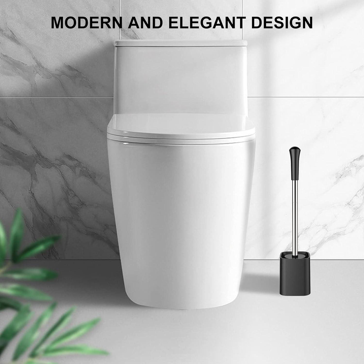 Soap Dispensing Toilet Brush Convenient Long Handle Cleaning Brush With  Holder For Bathroom Toilet