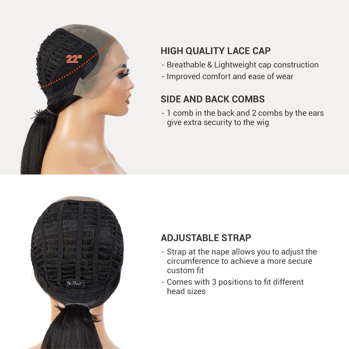 Caviar Closure and frontal HD LACE or FILM LACE Handmade in Africa - The  Wig Gurus