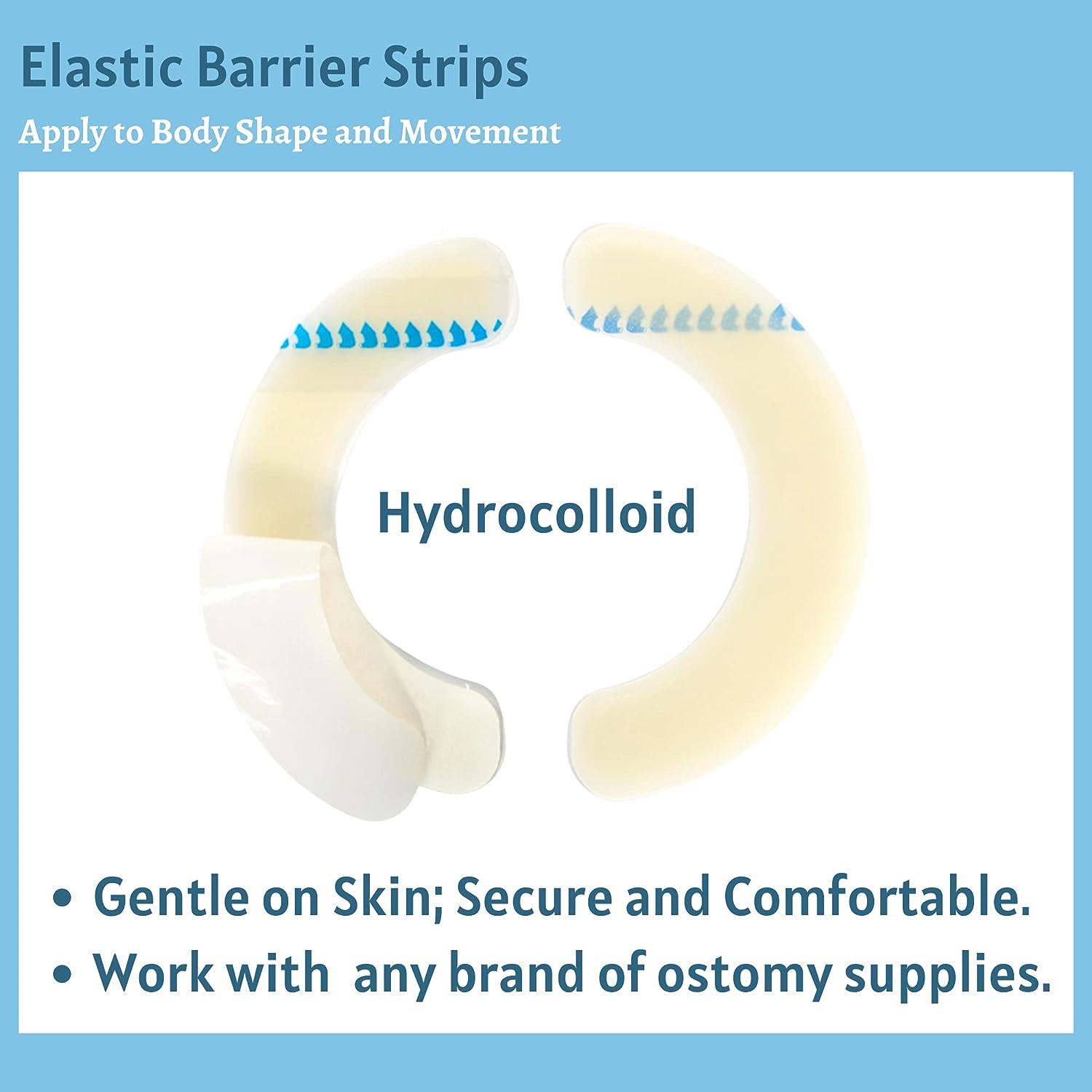 Coloplast Brava Curved Elastic Barrier Strips