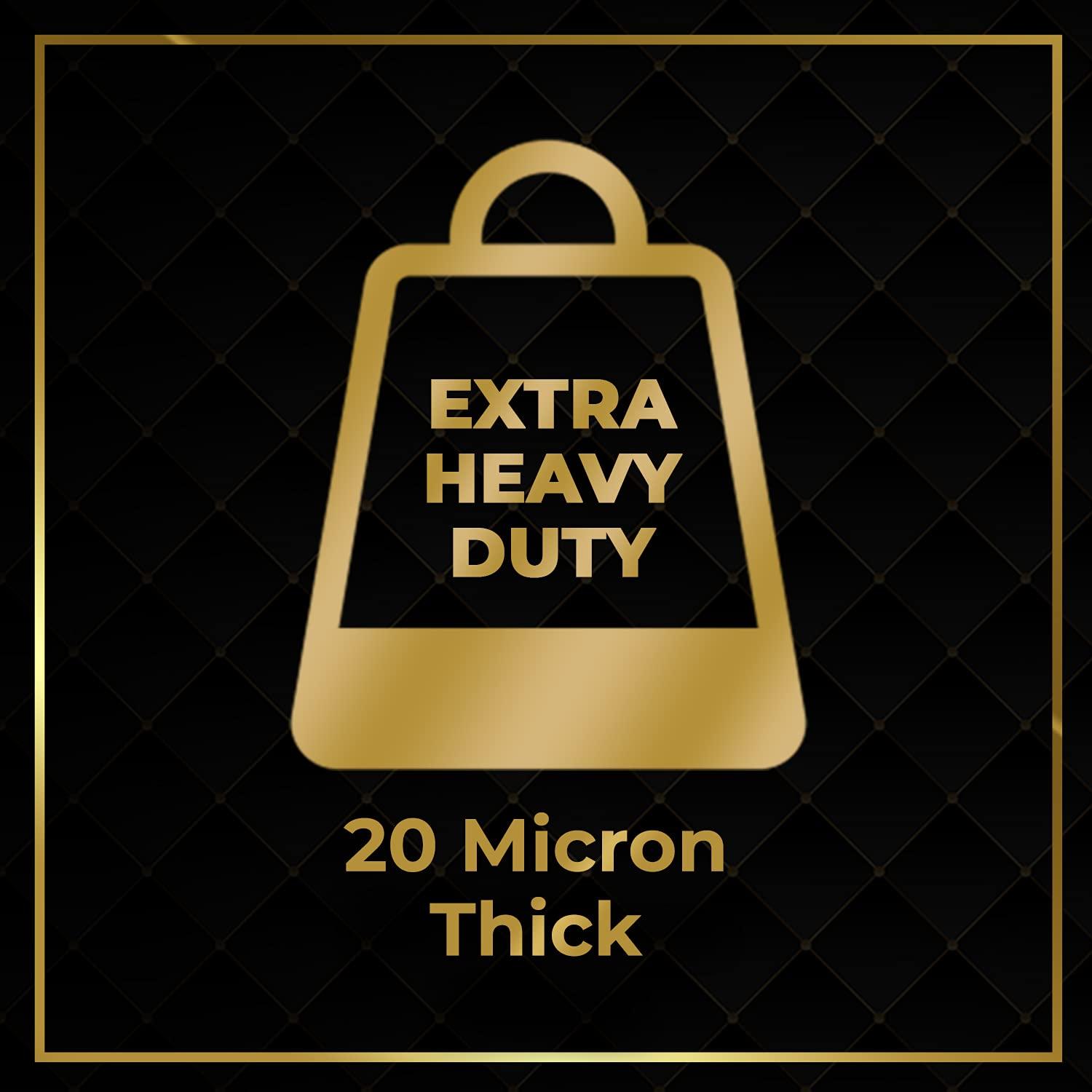 Luxliv Extra Thick Heavy Duty 20 Micron Kitchen Catering Aluminum Foil  Premium 