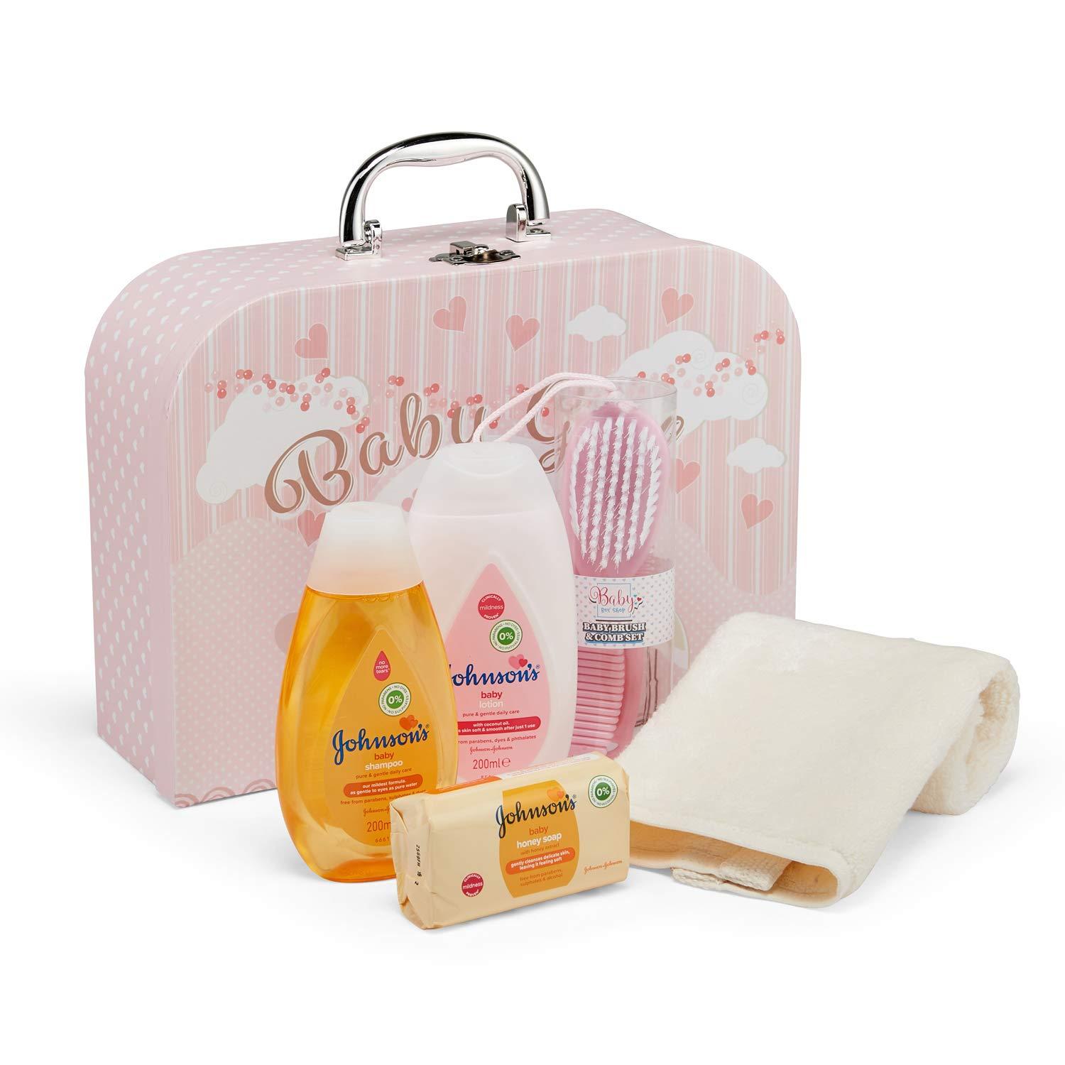 JOHNSON'S BABY Care Collection Baby Gift Set with Organic item Cotton Baby  Dress (7 Pieces set) - | Buy Baby Care Combo in India | Flipkart.com