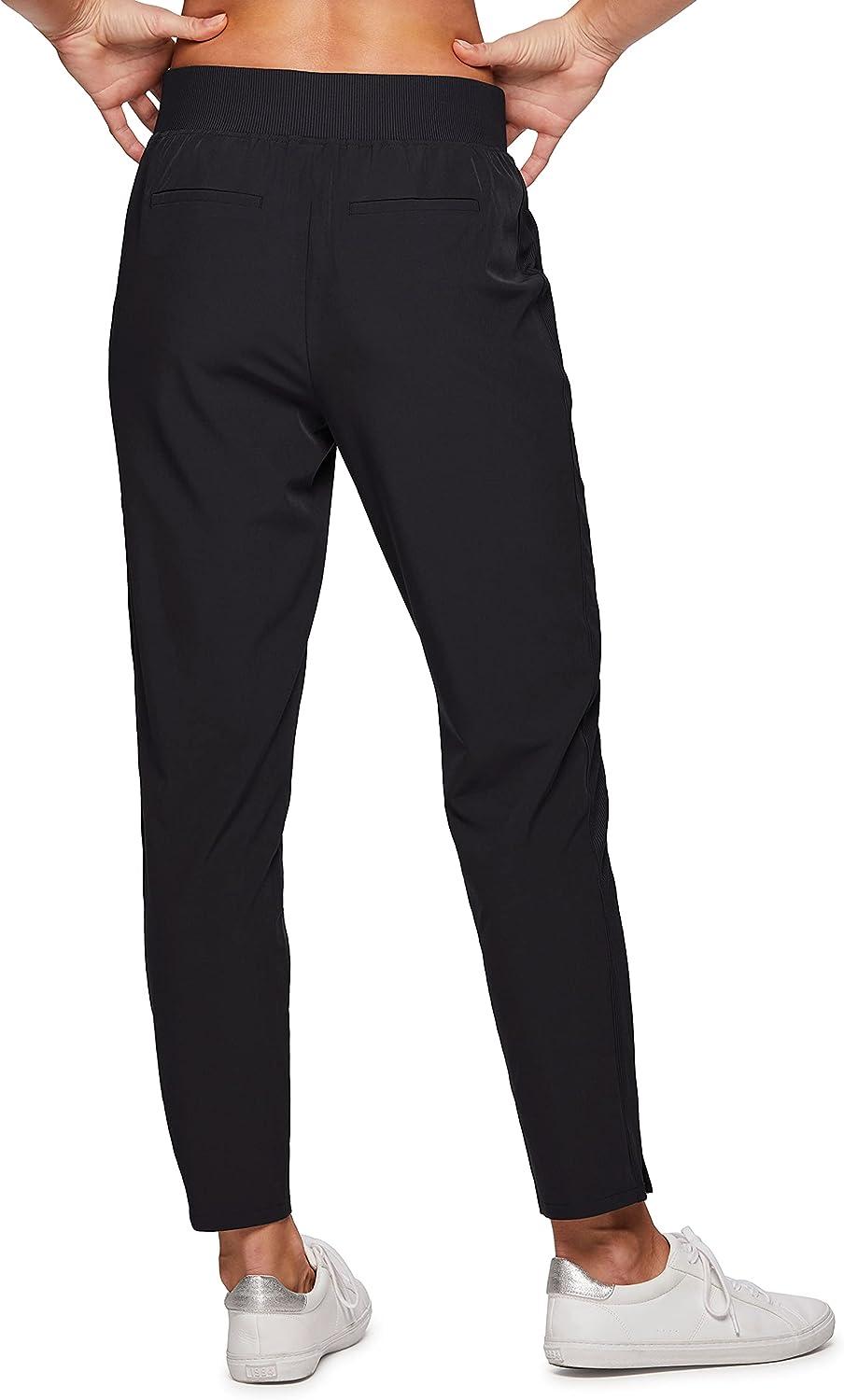 Buy RBX Active Women's Relaxed Fit Lightweight Quick Drying Stretch Woven  Pants with Pockets Online at desertcartSeychelles