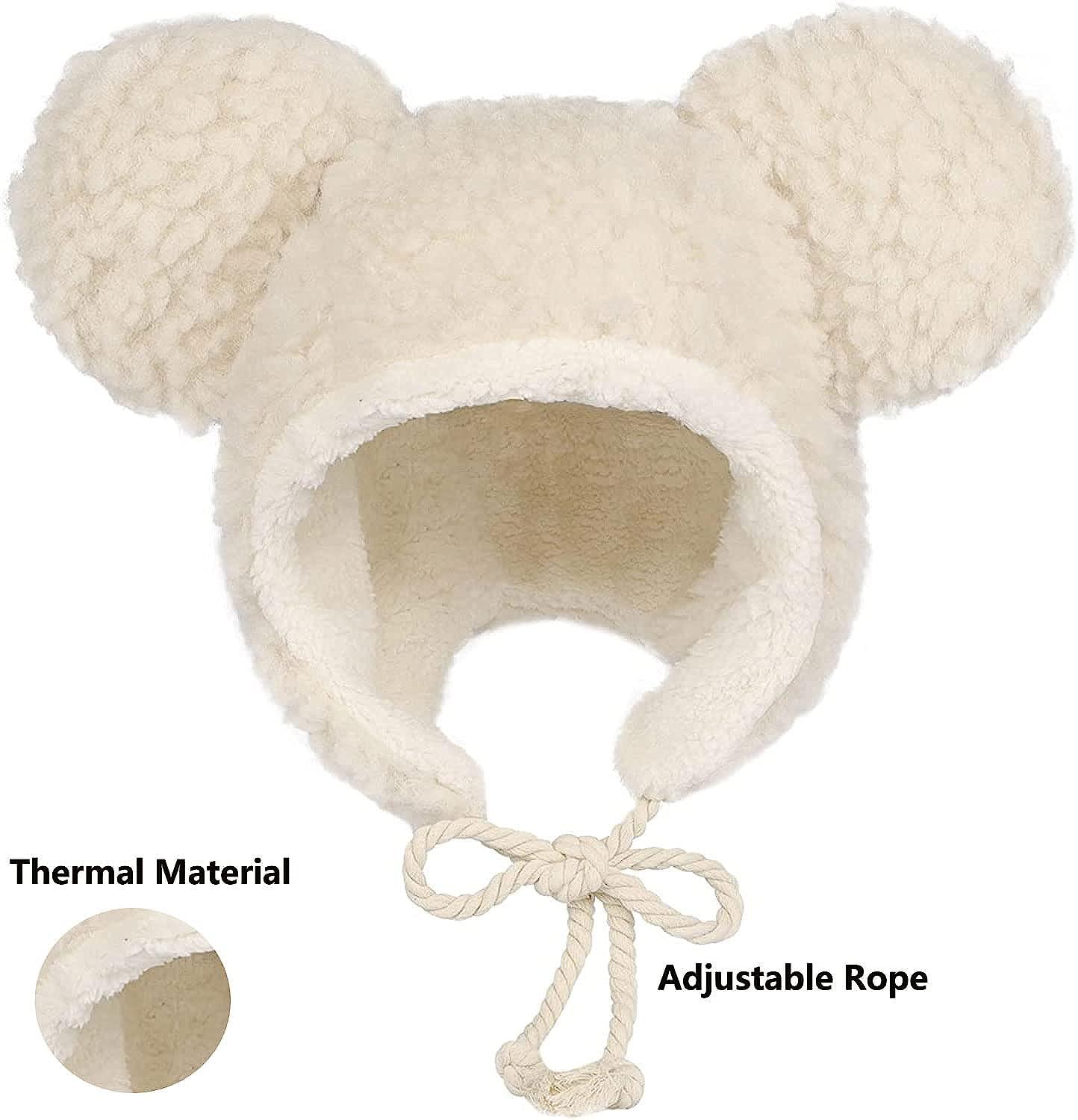 Kawaii Teddy Bear Winter Hoodie Hat with Mask – The Kawaii Shoppu