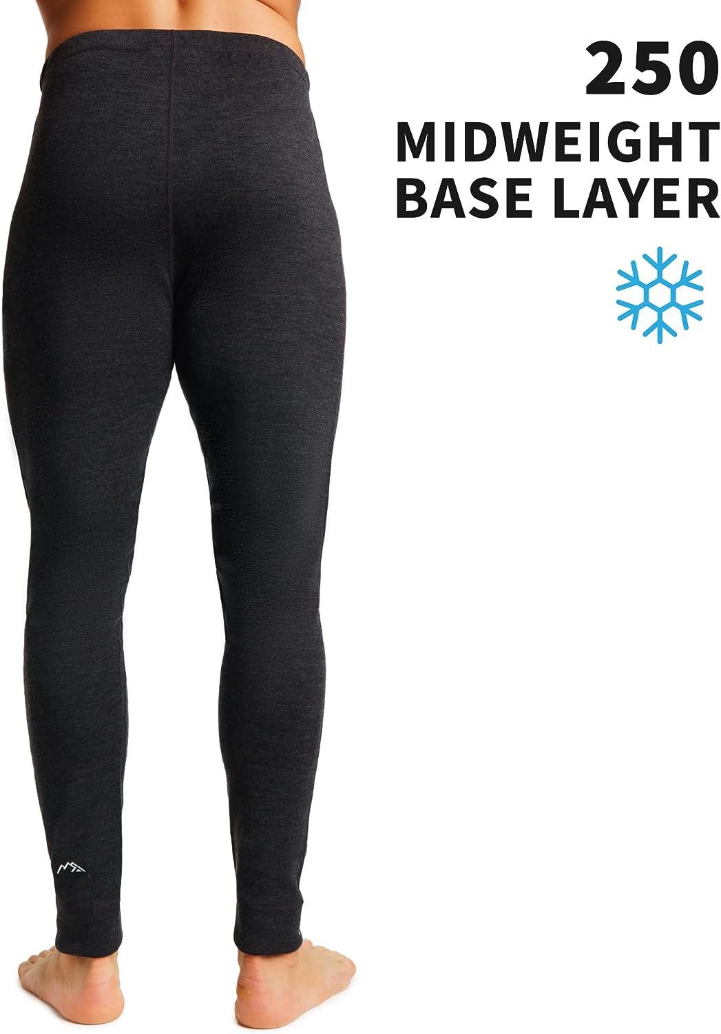 Mens 100% Merino Wool Base Layer Bottoms Thermal Pants Midweight Thermal  Underwear Long Johns Everyday Bottom Pants Euro Size - AliExpress