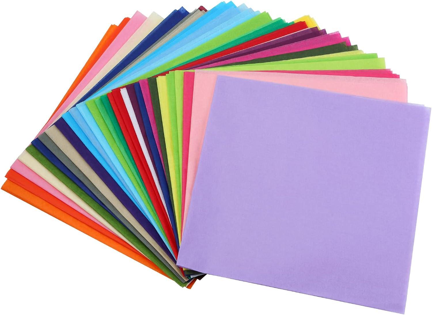 Solf Levender Tissue Paper Squares, Bulk 100 Sheets, Premium Gift