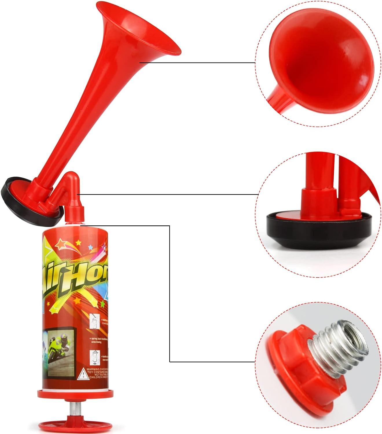 Streetwize SWHH Reusable Handheld Air Horn Clam Pack – Gasless Air Horn  with Pump Action, For Stag Parties, Rugby Matches, Parties
