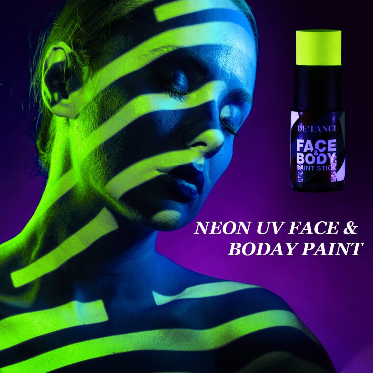 Sports Face Paint Stick, Cream Blendable Body Paint Makeup , Professional  Halloween Makeup Cosplay Uv Special Effects SFX - AliExpress
