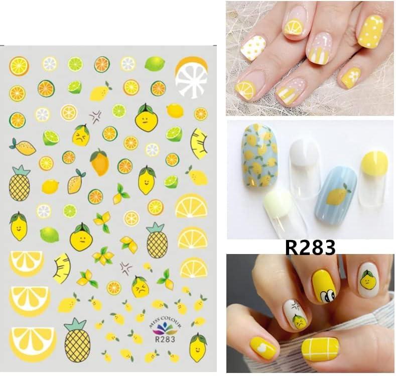 Cute Nail Stickers for Kids Little Girls 12 Sheets Self-Adhesive Nail Decals  Christmas Flowers Leaves Animals Plants Fruits Nail Art Decoration for  Woman : Amazon.co.uk: Beauty