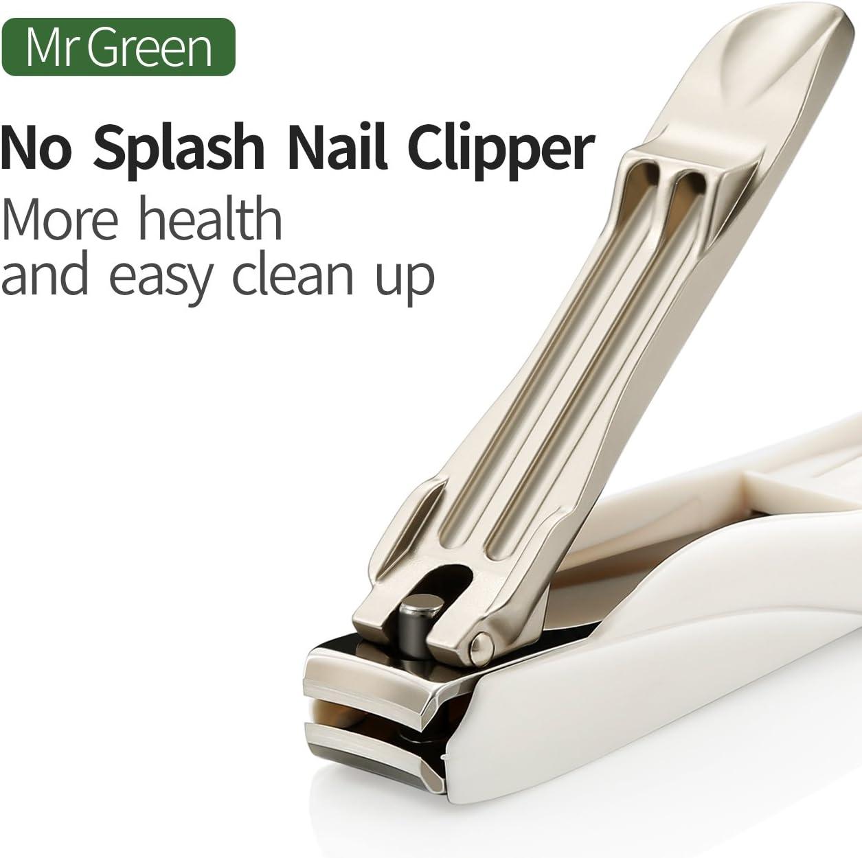 MANTIS Nail Clippers with Catcher Sharp Durable Bionic Design Kit