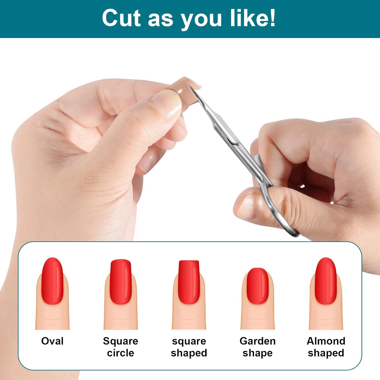 Diesisa Cuticle Scissor Extra Fine Curved Stainless Manicure