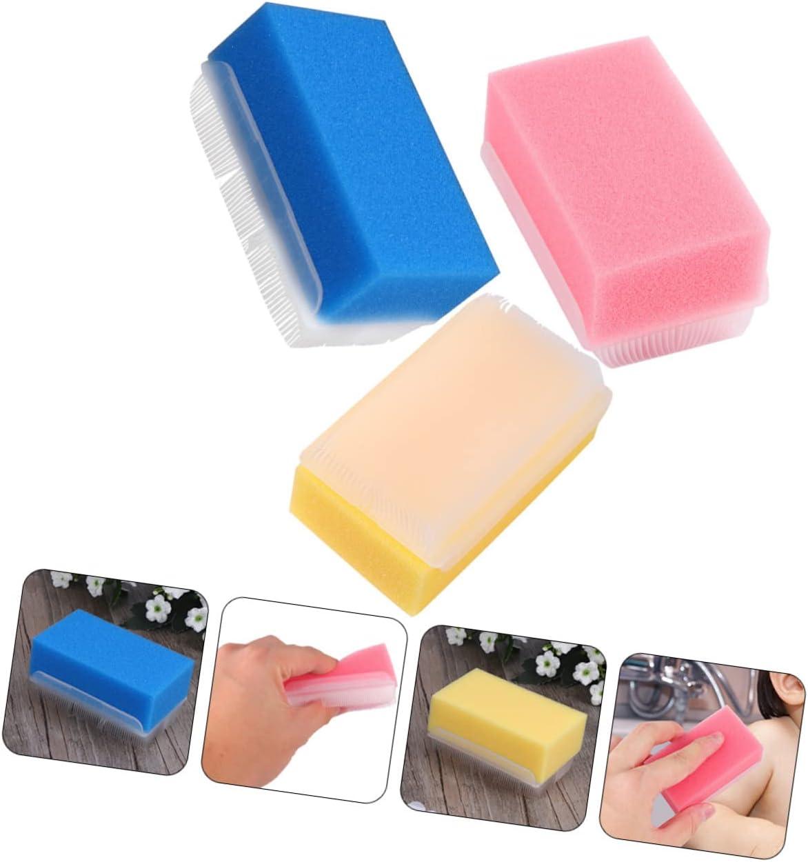 Children Shower Cleaning Tools Sponge Plastic Baby Sensory Brushes Massage  Brush Training Equipment Bath Brushes