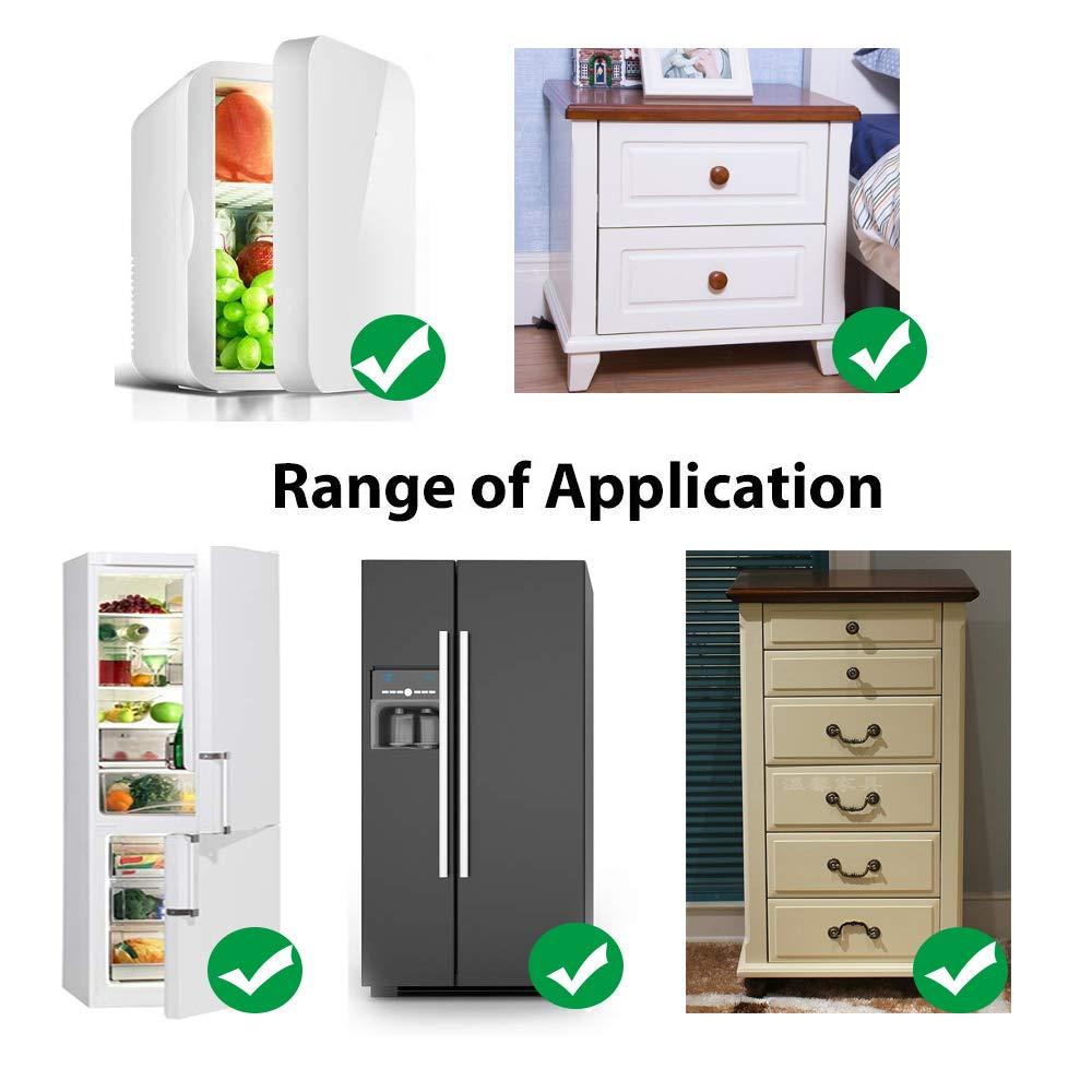  Refrigerator Lock,Fridge Lock with Keys,Freezer Lock