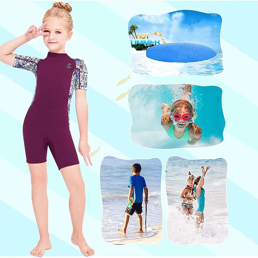 Girls plus Size Swimsuits 18-20 Kids Apparel Toddler Girls Sleeveless Prin  Swimming Surfing Snorkeling Diving Coverall Suit 