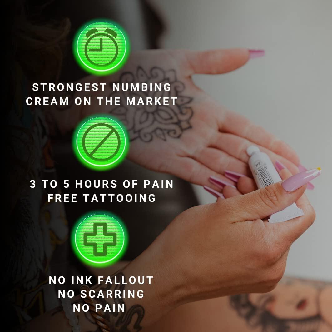 Cheating Pain: The Pros and Cons of Going for a Painless Tattoo – Hush  Anesthetic