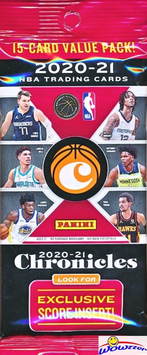 2020-21 Panini Donruss Basketball Cards Jumbo Fat Pack