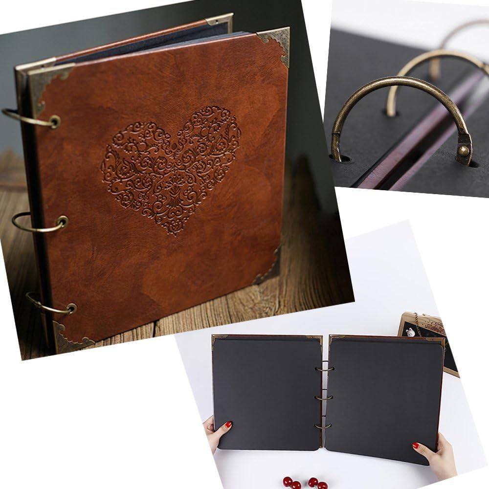 6 inch 1000 Leather Photo Album Memory Book Large-capacity Family