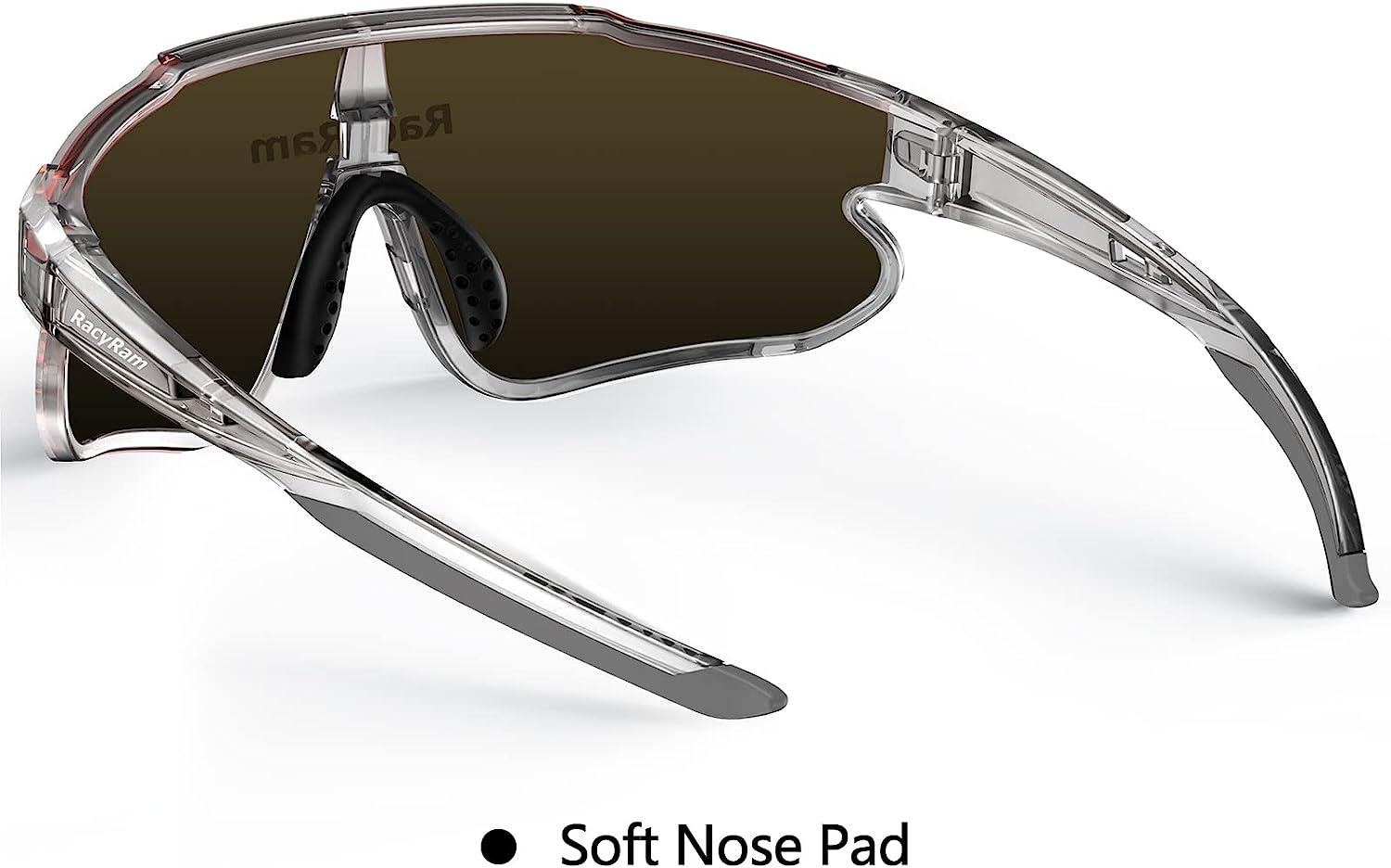 RacyRam Polarized Sunglasses for Men Women, UV400 Protection Sport