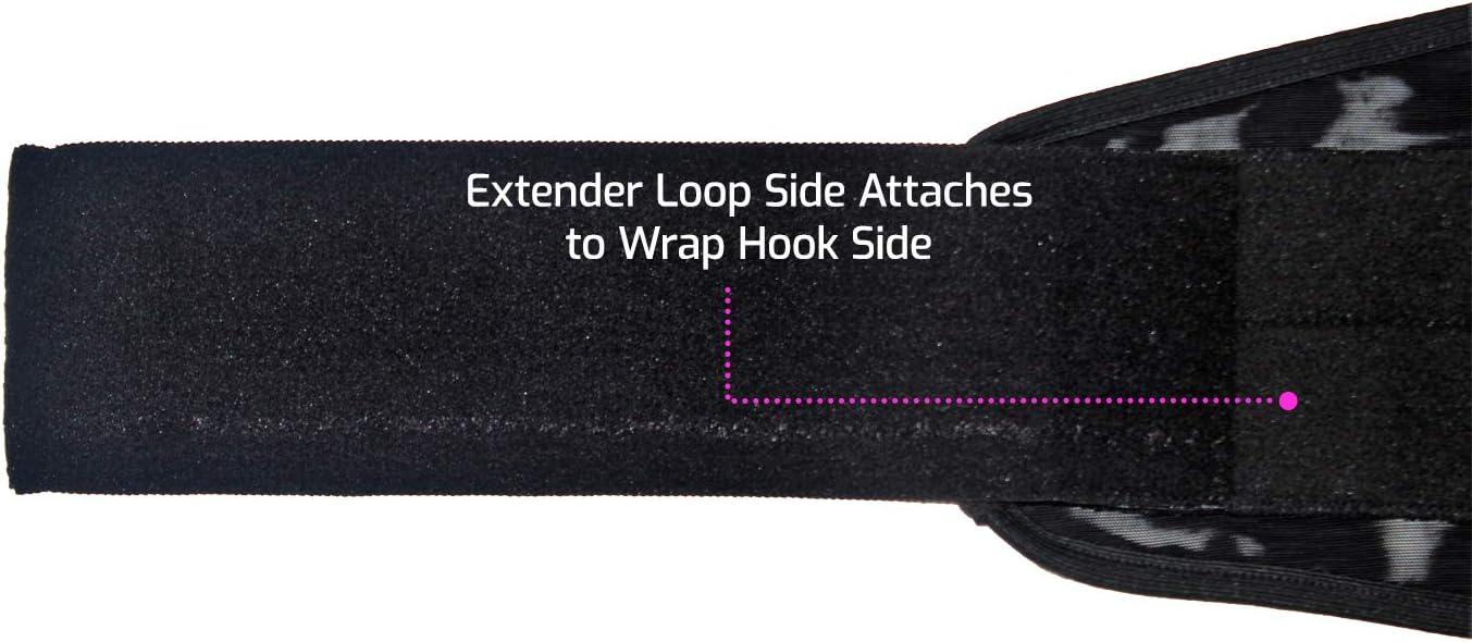  Spand-Ice Extender Strap - Multipurpose Elastic Hook and Loop  Extension for Ice Packs, Ice Belts, Back/Knee/Ankle Braces, Vests, Wraps,  and Belts - Made in USA (4 x 15 Inches) : Health