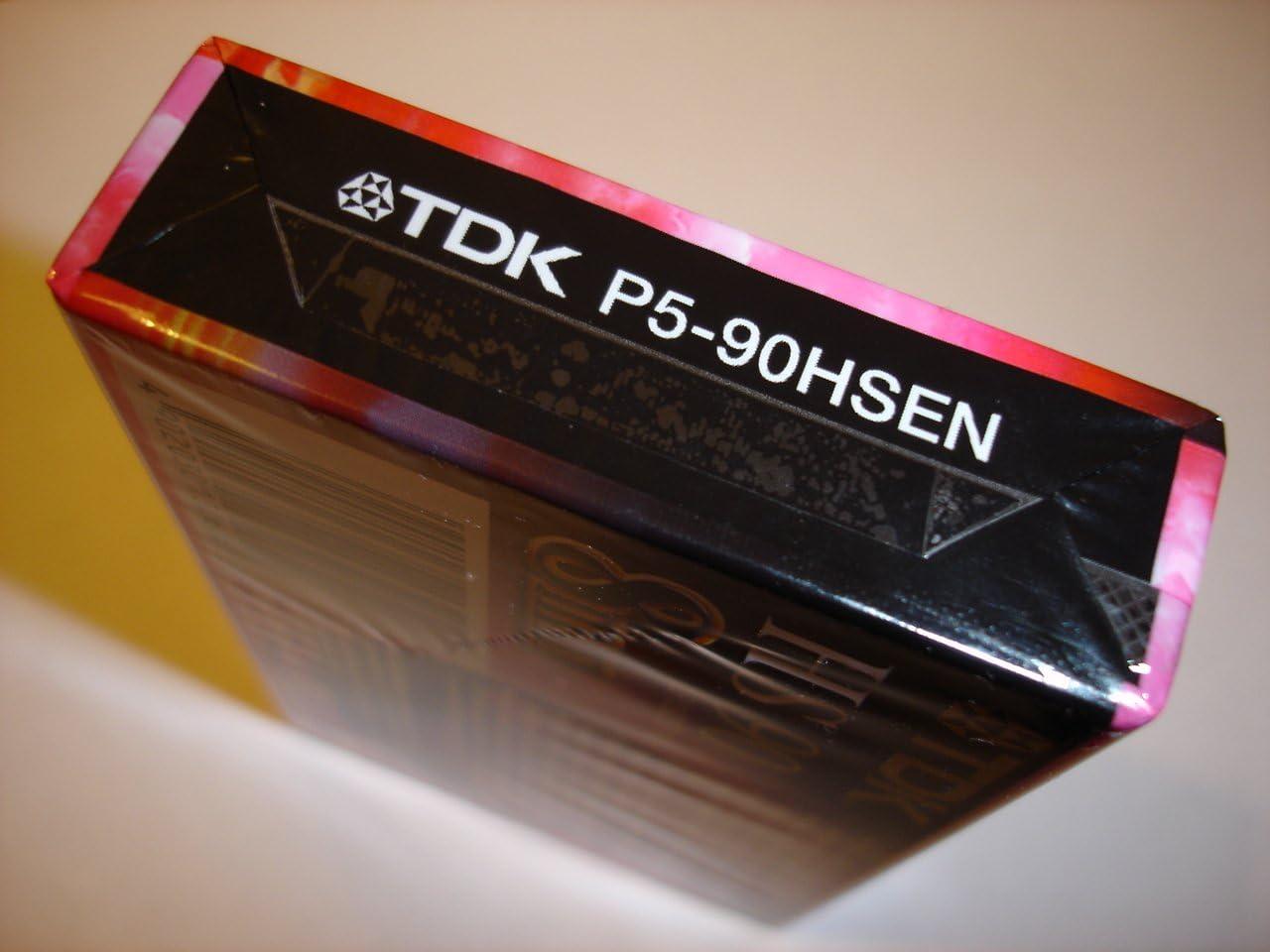 Cassette cassette de caméscope vidéo Sony 8 x TDK 8 mm HS90 PAL/SECAM  vintage