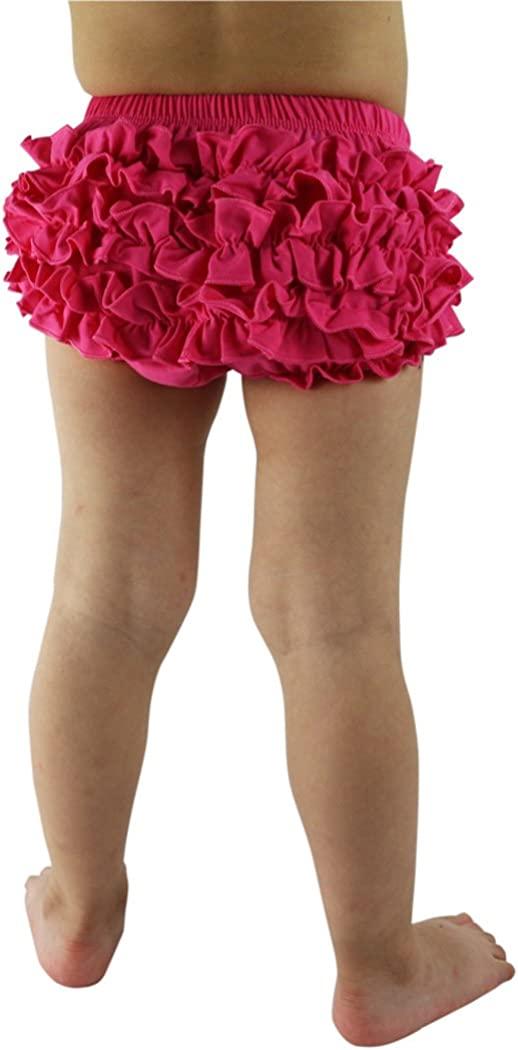 Baby Girls Shorts Lace Ruffle Cotton Bloomers Infant Diaper Cover Summer  for 0-6Months