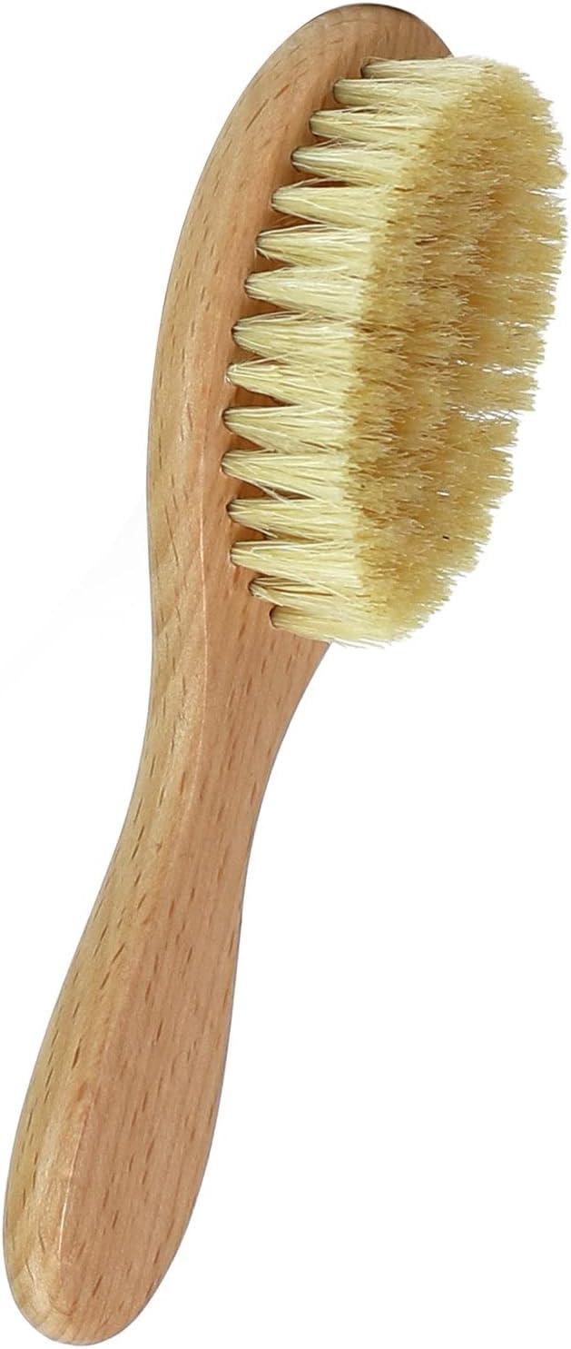 Zen Me Dry Brush for Face for Smooth Radiant Skin, Natural Face Exfoliator Tool