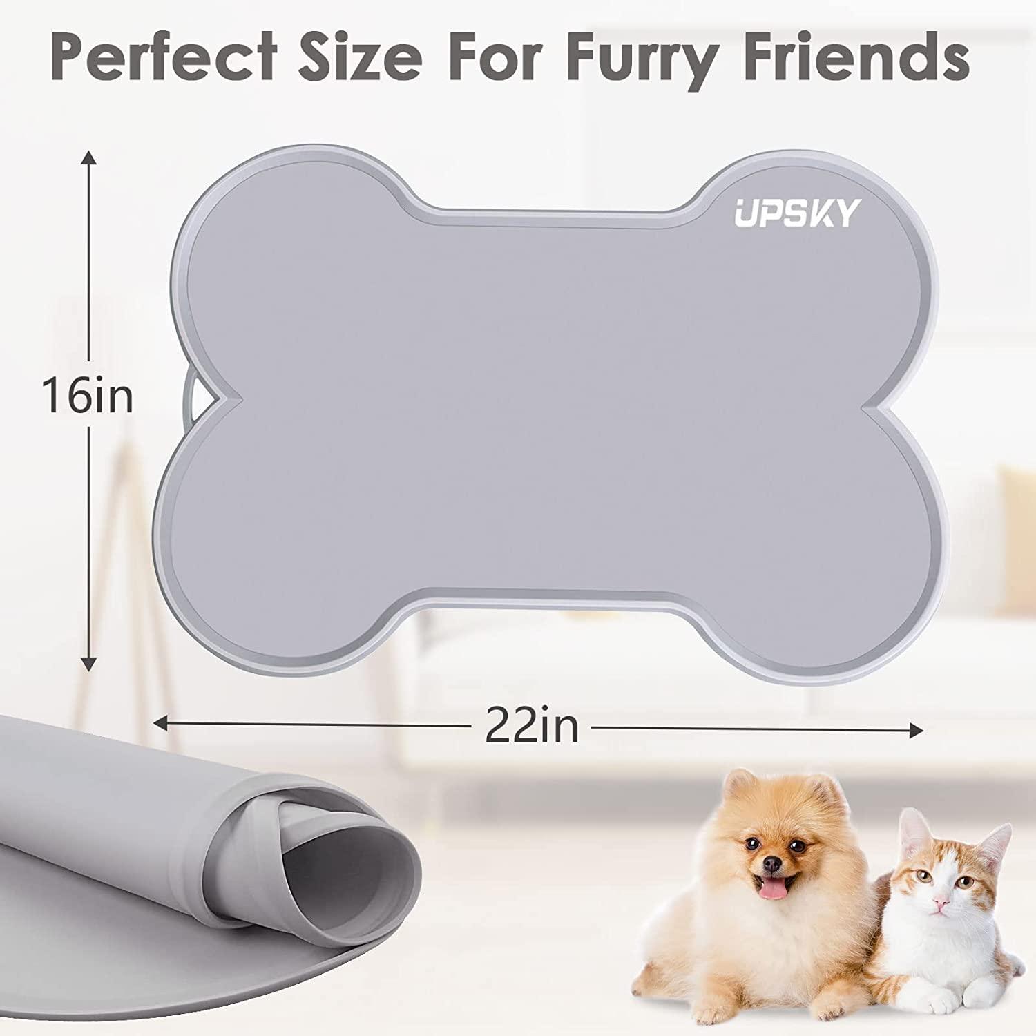 Silicone Dog Food Mat Slow Eating Pet Feeding Mat Placemat For Food And  Water Non-slip Foldable Waterproof Cat Feeder Mat