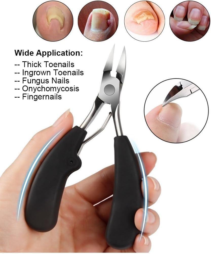Chiropody Toe Nail Clippers For Thick Nails Podiatry Heavy Duty Nail  Cutters For Thick Nail And Toenails Straight Jaw Nail Cutter